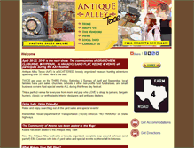 Tablet Screenshot of antiquealleytexas.com